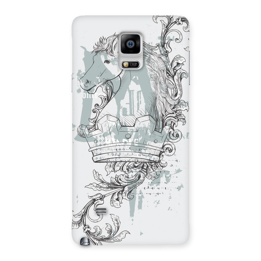Designous Vintage Back Case for Galaxy Note 4