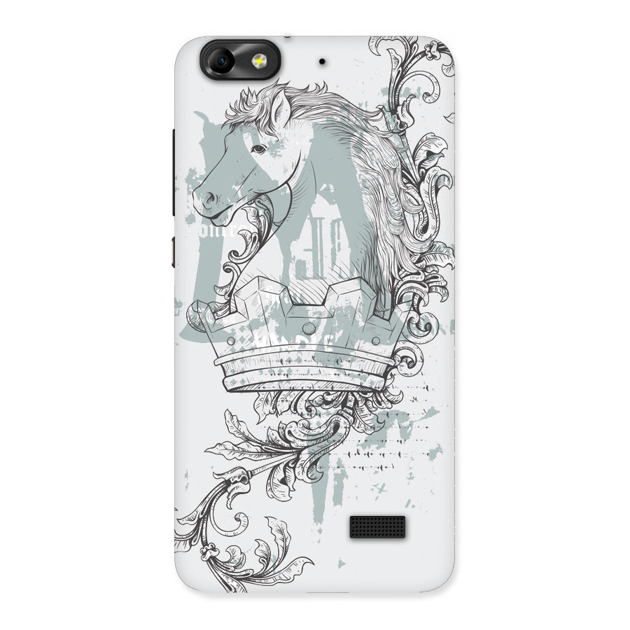 Designous Vintage Back Case for Honor 4C