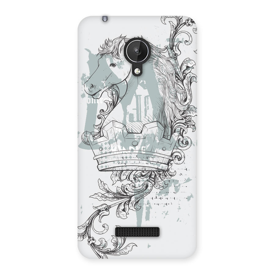 Designous Vintage Back Case for Micromax Canvas Spark Q380