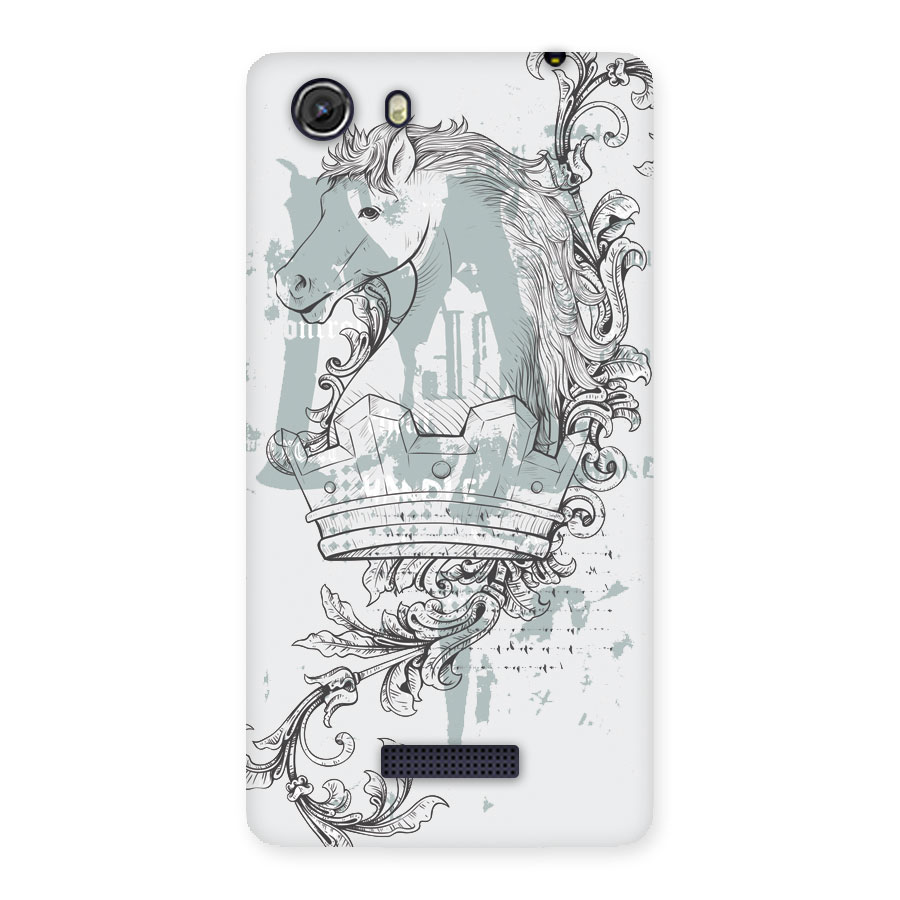 Designous Vintage Back Case for Micromax Unite 3