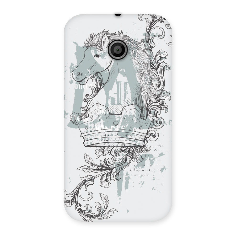 Designous Vintage Back Case for Moto E