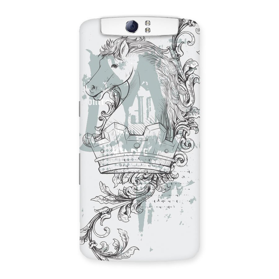 Designous Vintage Back Case for Oppo N1