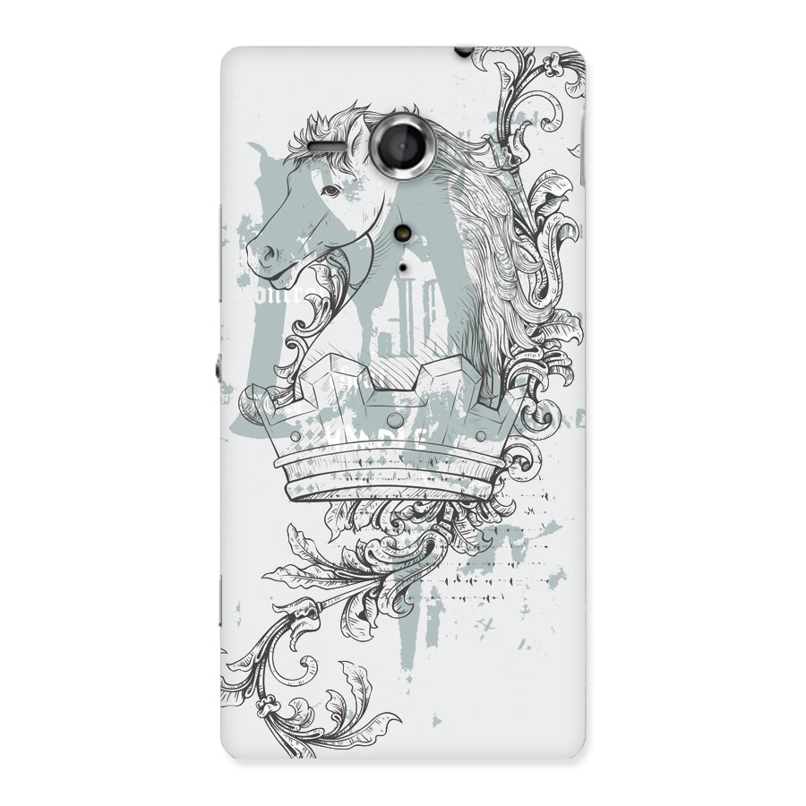 Designous Vintage Back Case for Sony Xperia SP