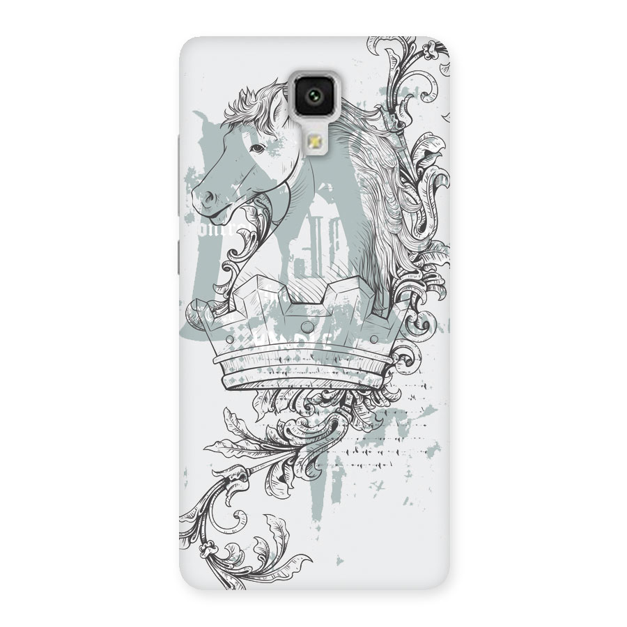 Designous Vintage Back Case for Xiaomi Mi 4