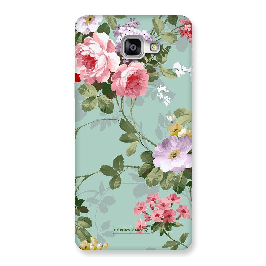 Desinger Floral Back Case for Galaxy A9