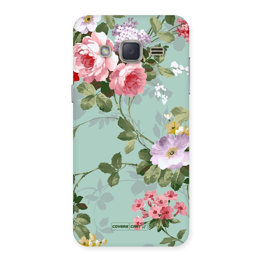 Desinger Floral Back Case for Galaxy J2