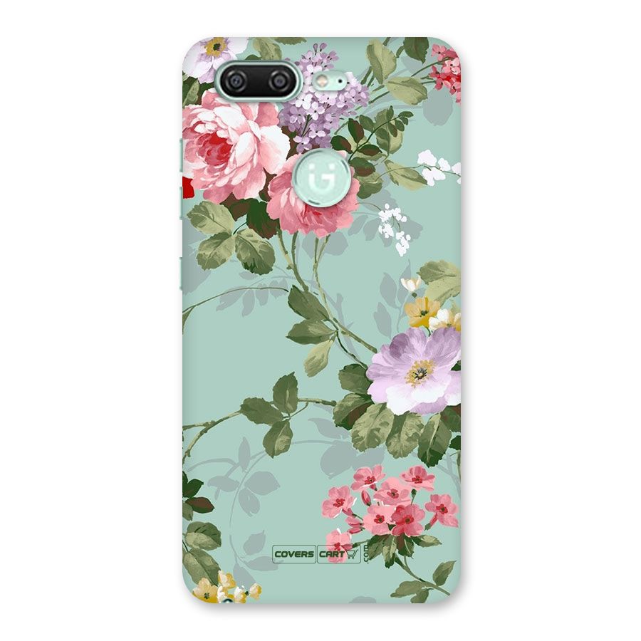 Desinger Floral Back Case for Gionee S10