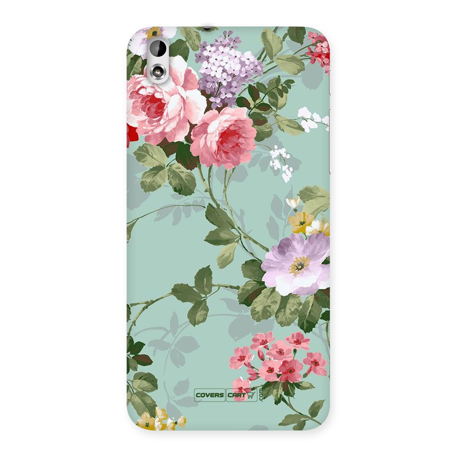 Desinger Floral Back Case for HTC Desire 816g