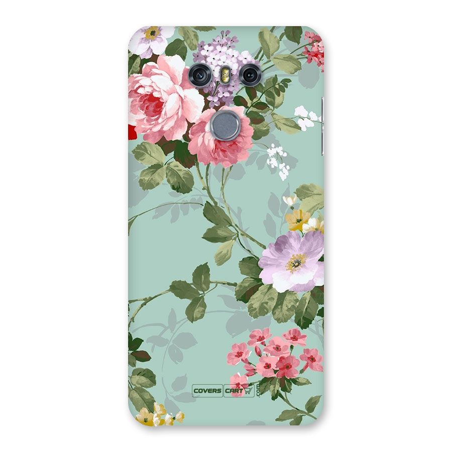 Desinger Floral Back Case for LG G6