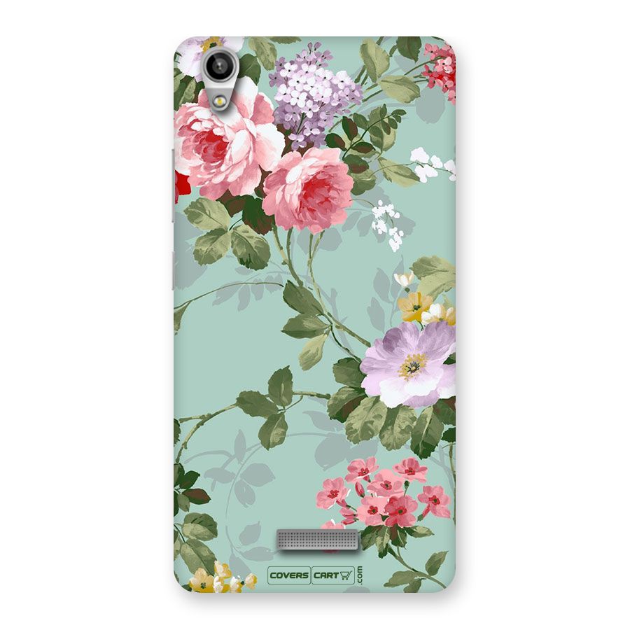Desinger Floral Back Case for Lava Pixel V1