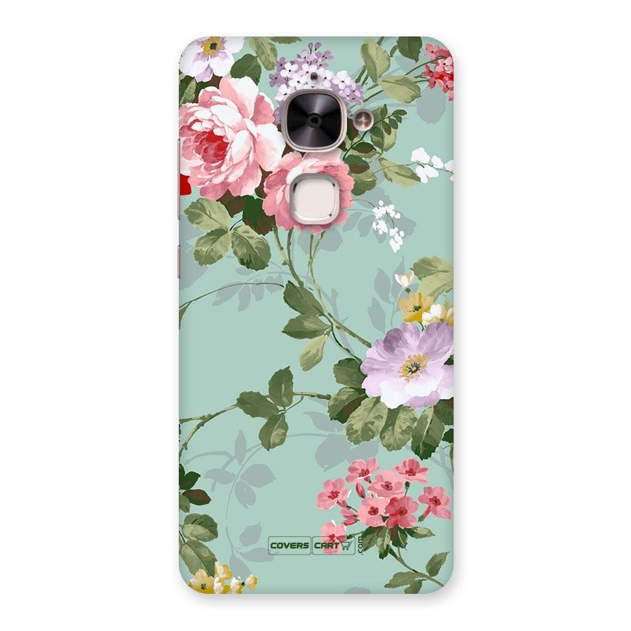 Desinger Floral Back Case for Le 2