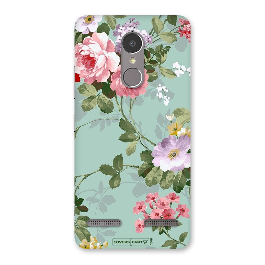 Desinger Floral Back Case for Lenovo K6