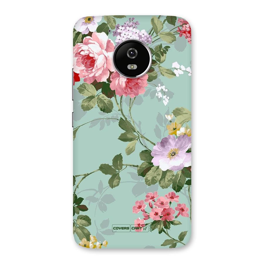 Desinger Floral Back Case for Moto G5