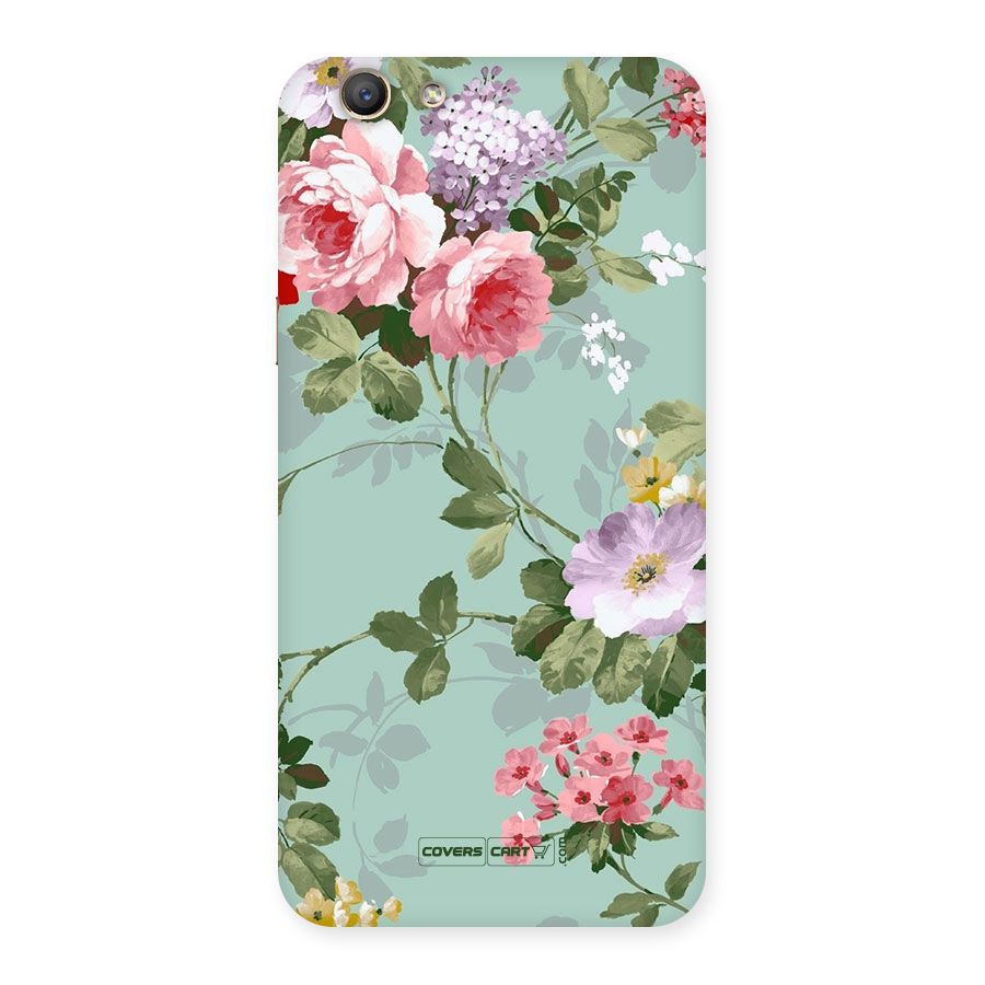 Desinger Floral Back Case for Oppo F1s