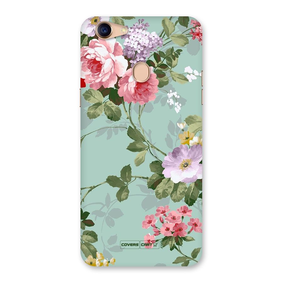 Desinger Floral Back Case for Oppo F5