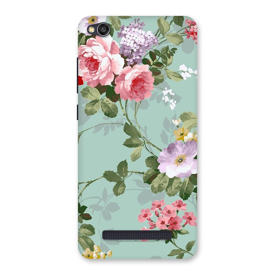 Desinger Floral Back Case for Redmi 4A