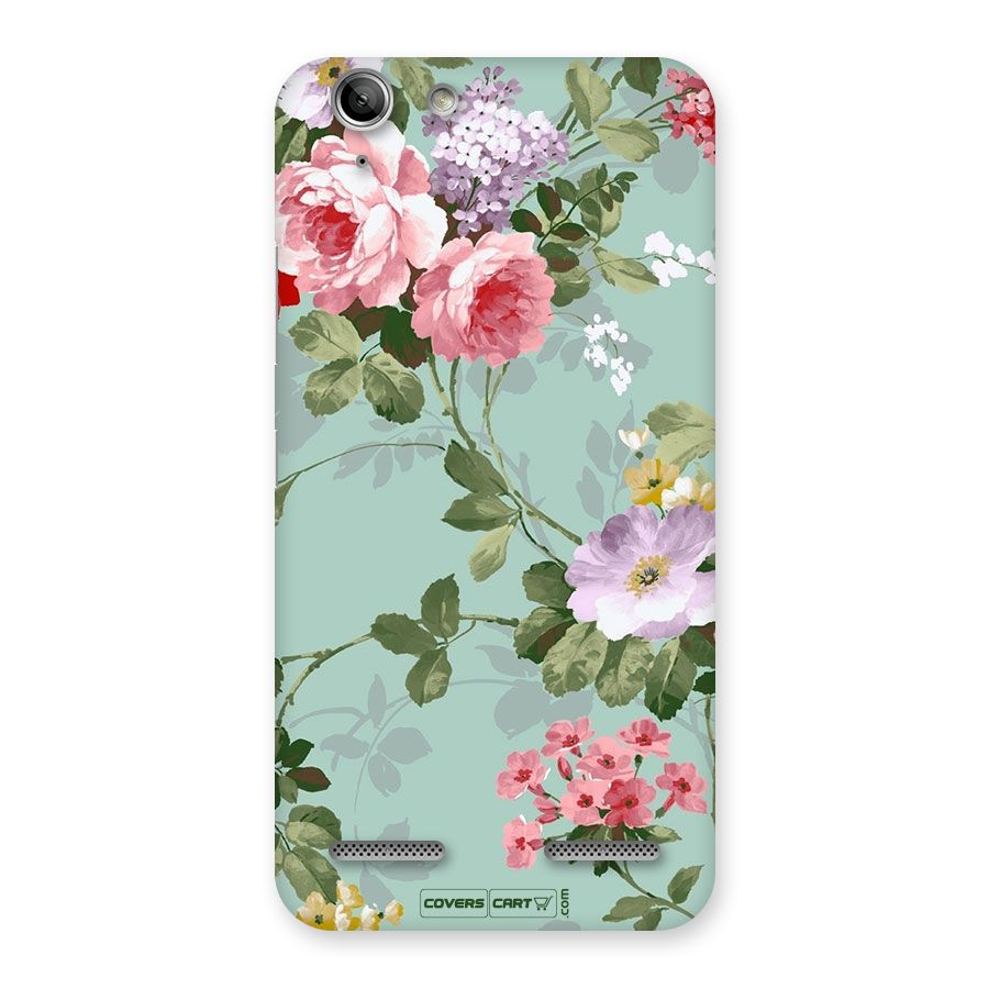 Desinger Floral Back Case for Vibe K5 Plus