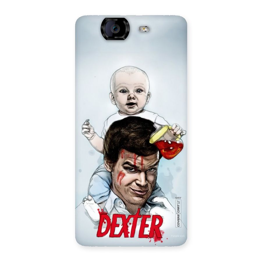 Dexter Artwork Back Case for Canvas Knight A350