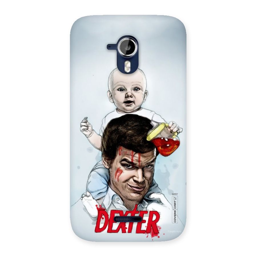 Dexter Artwork Back Case for Micromax Canvas Magnus A117
