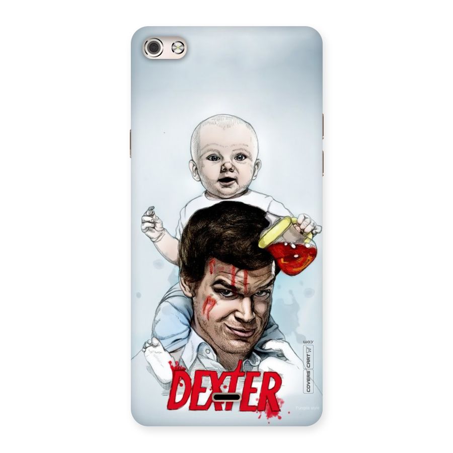 Dexter Artwork Back Case for Micromax Canvas Silver 5