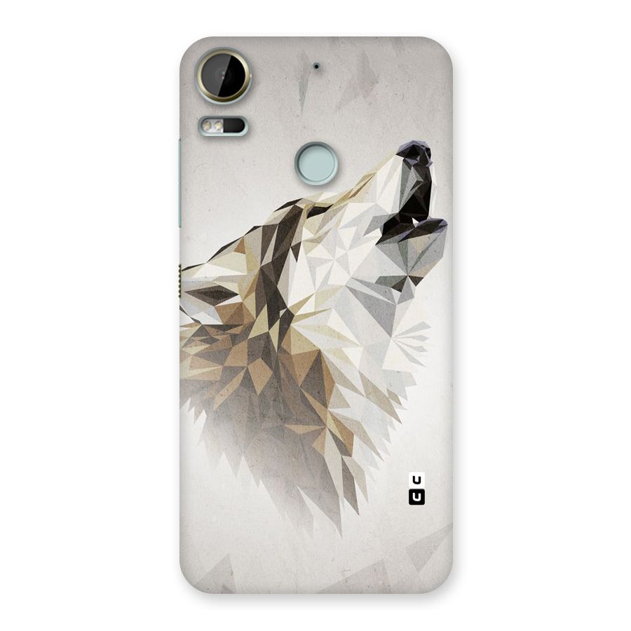 Diamond Wolf Back Case for Desire 10 Pro