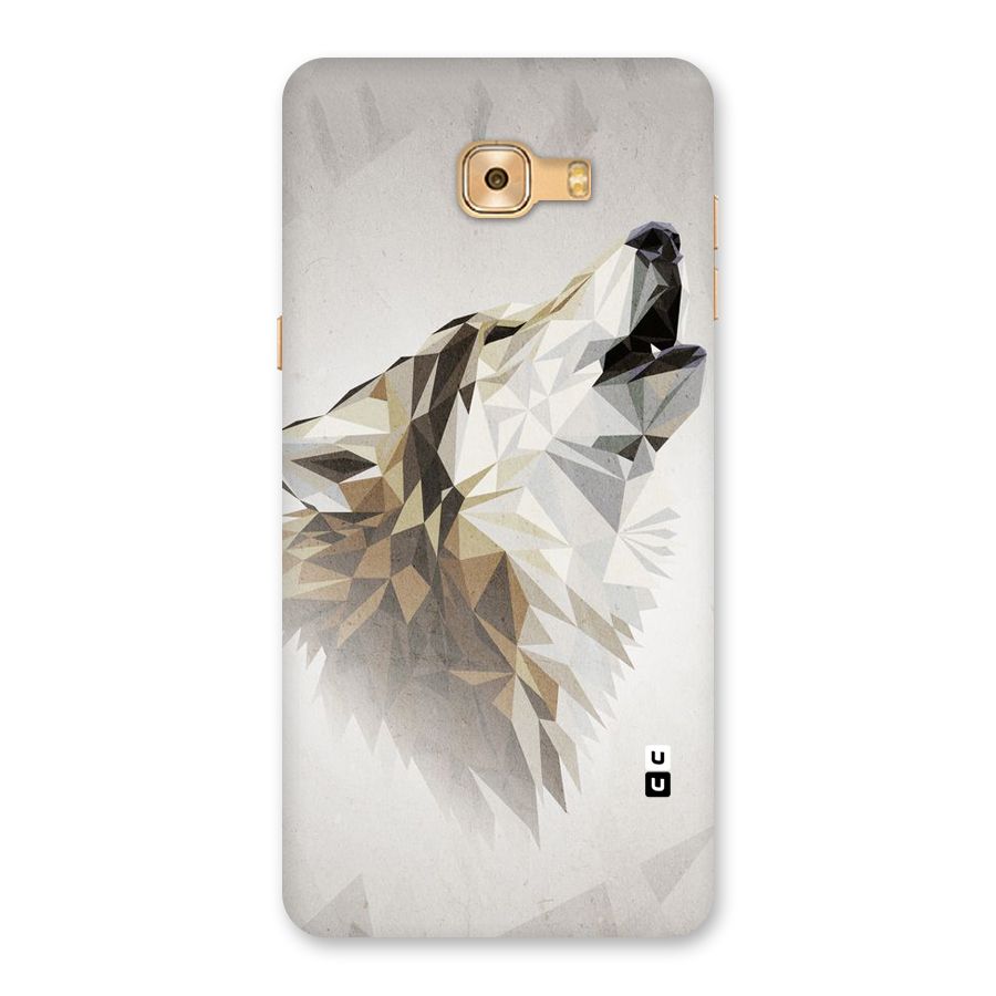 Diamond Wolf Back Case for Galaxy C9 Pro