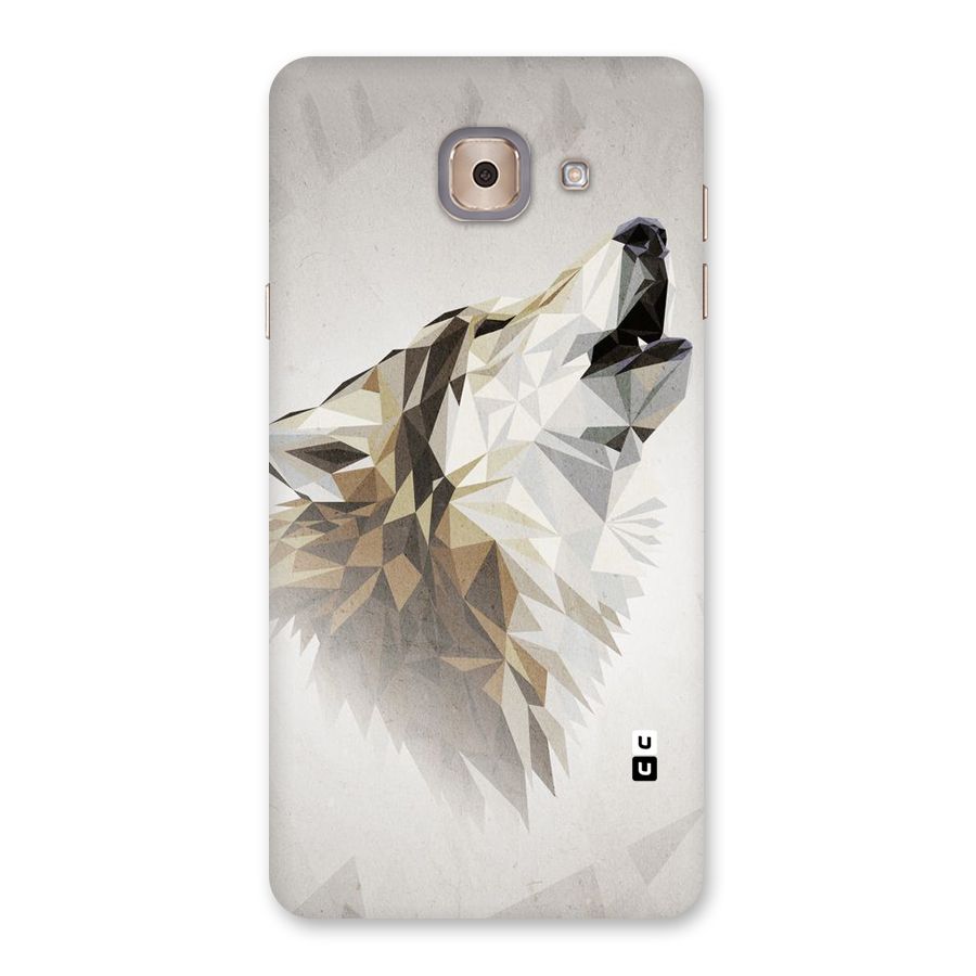 Diamond Wolf Back Case for Galaxy J7 Max