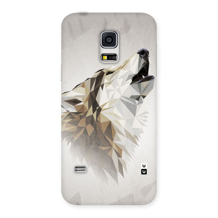 Diamond Wolf Back Case for Galaxy S5 Mini