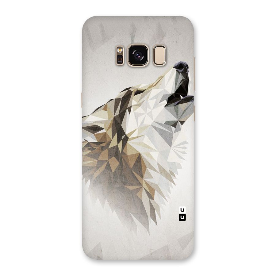 Diamond Wolf Back Case for Galaxy S8