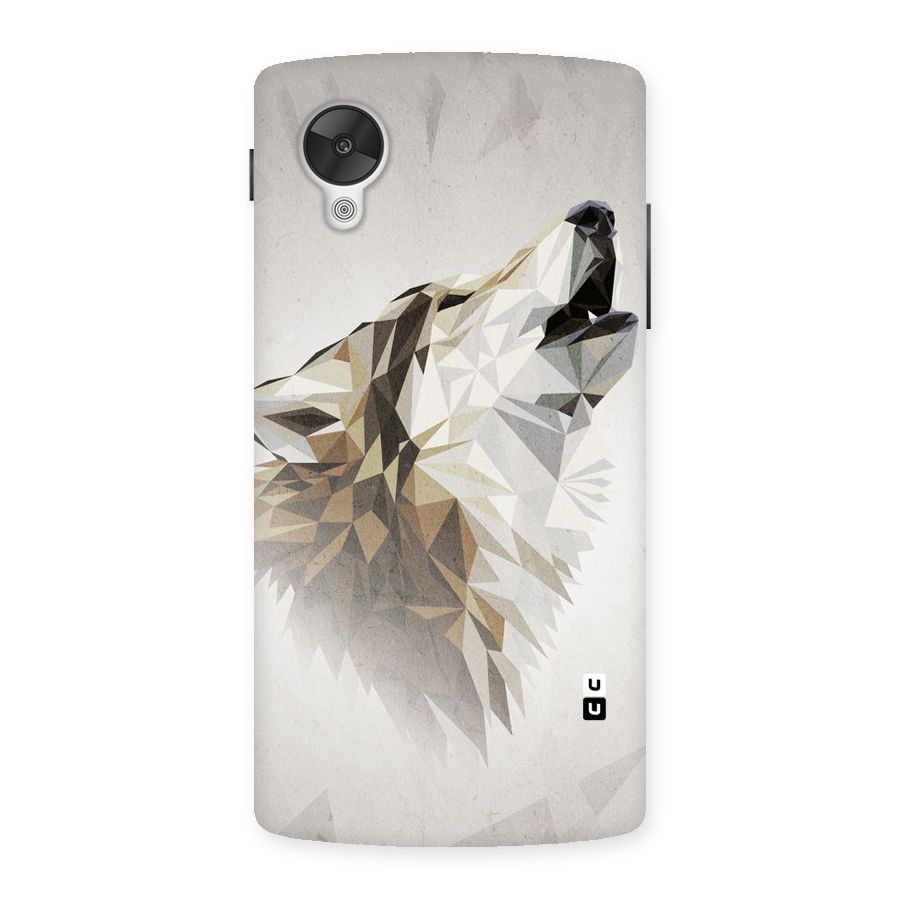 Diamond Wolf Back Case for Google Nexsus 5