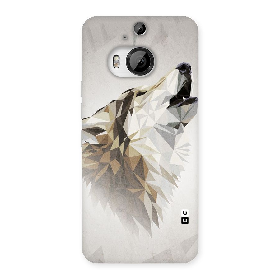 Diamond Wolf Back Case for HTC One M9 Plus