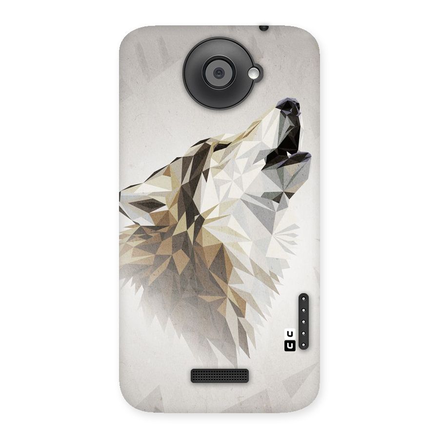 Diamond Wolf Back Case for HTC One X