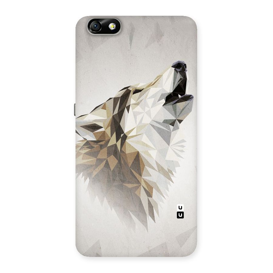 Diamond Wolf Back Case for Honor 4X