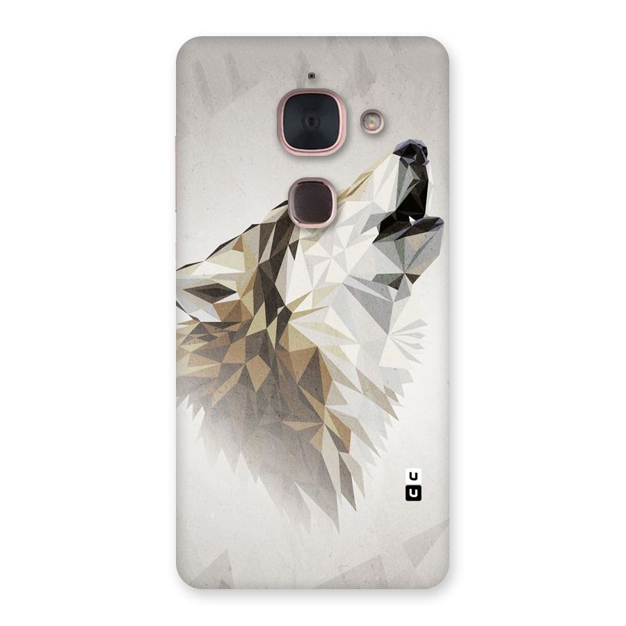 Diamond Wolf Back Case for Le Max 2