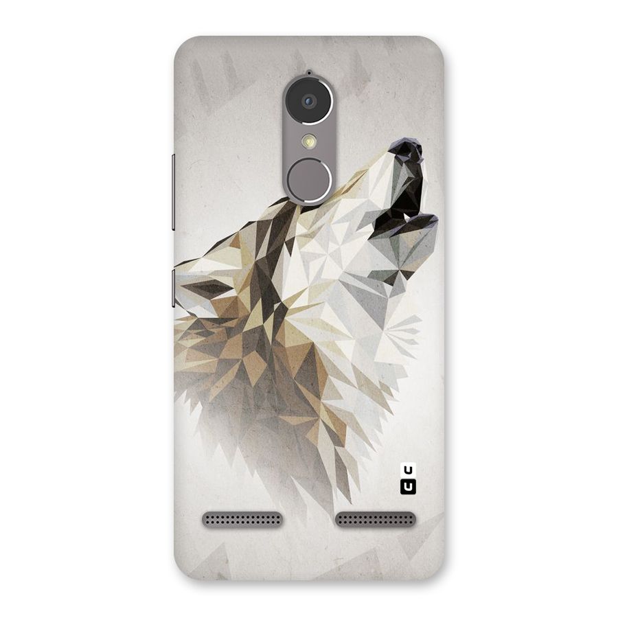 Diamond Wolf Back Case for Lenovo K6