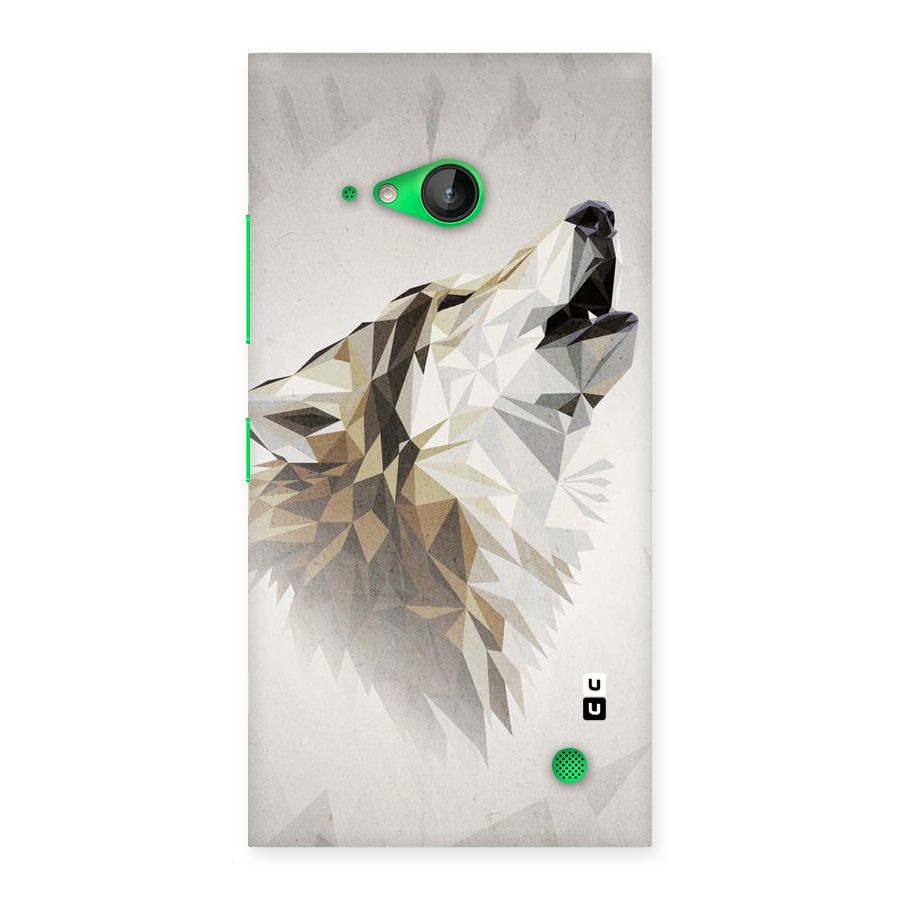 Diamond Wolf Back Case for Lumia 730