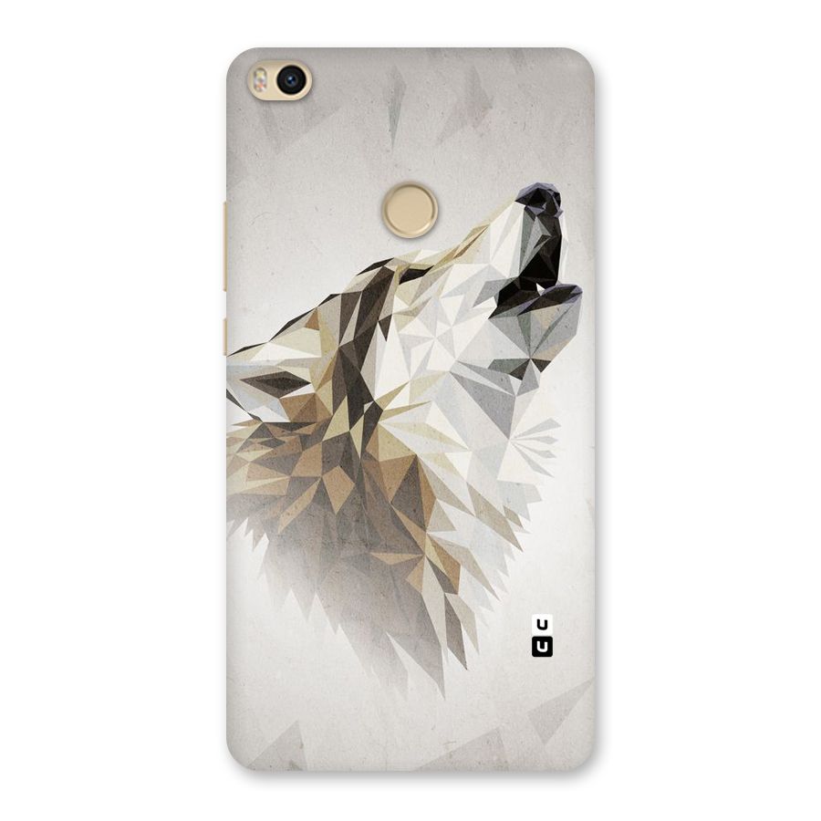 Diamond Wolf Back Case for Mi Max 2