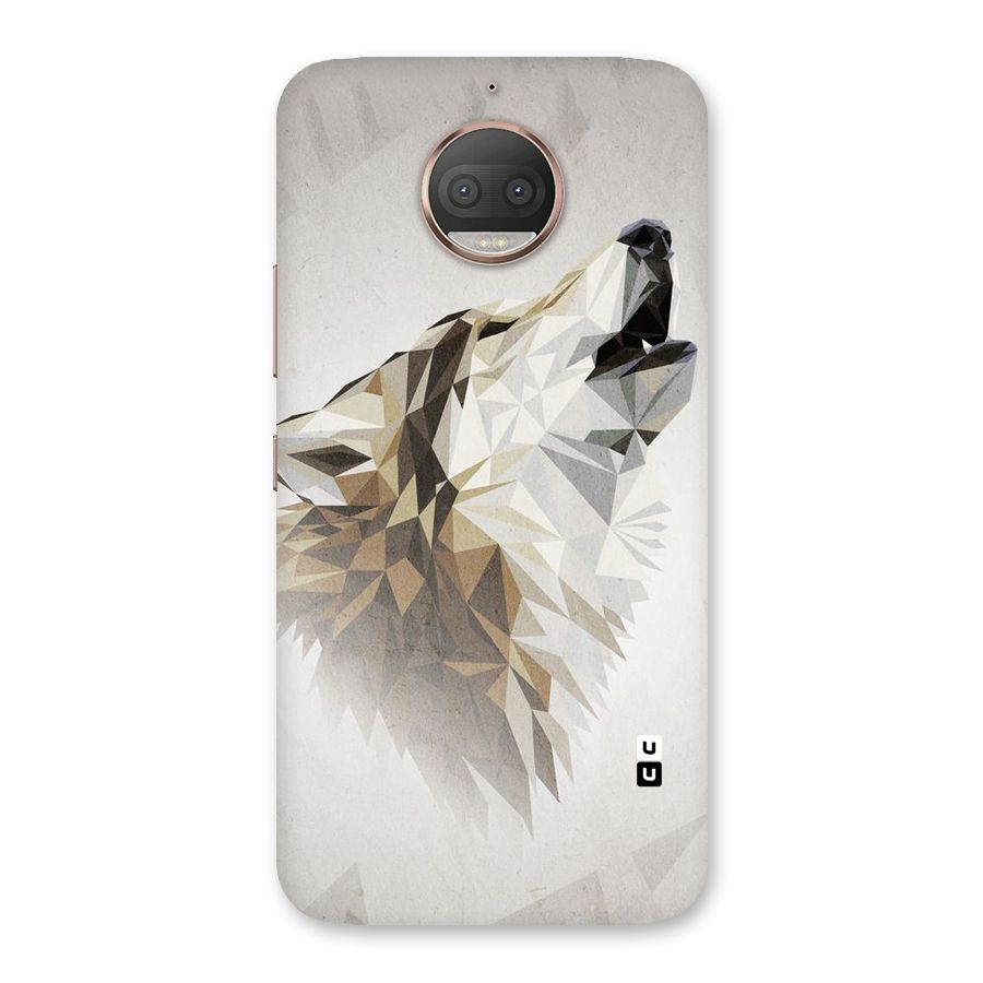 Diamond Wolf Back Case for Moto G5s Plus