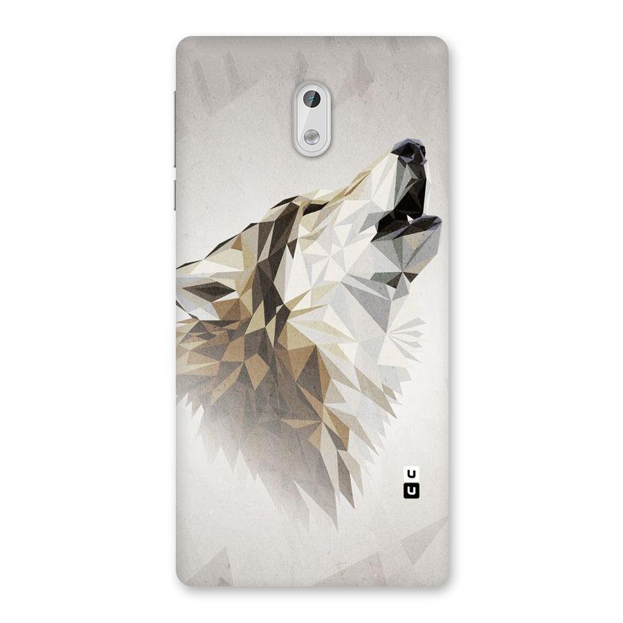 Diamond Wolf Back Case for Nokia 3
