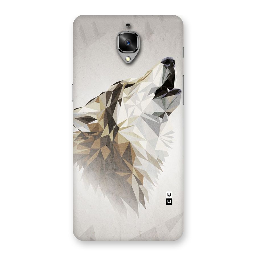 Diamond Wolf Back Case for OnePlus 3
