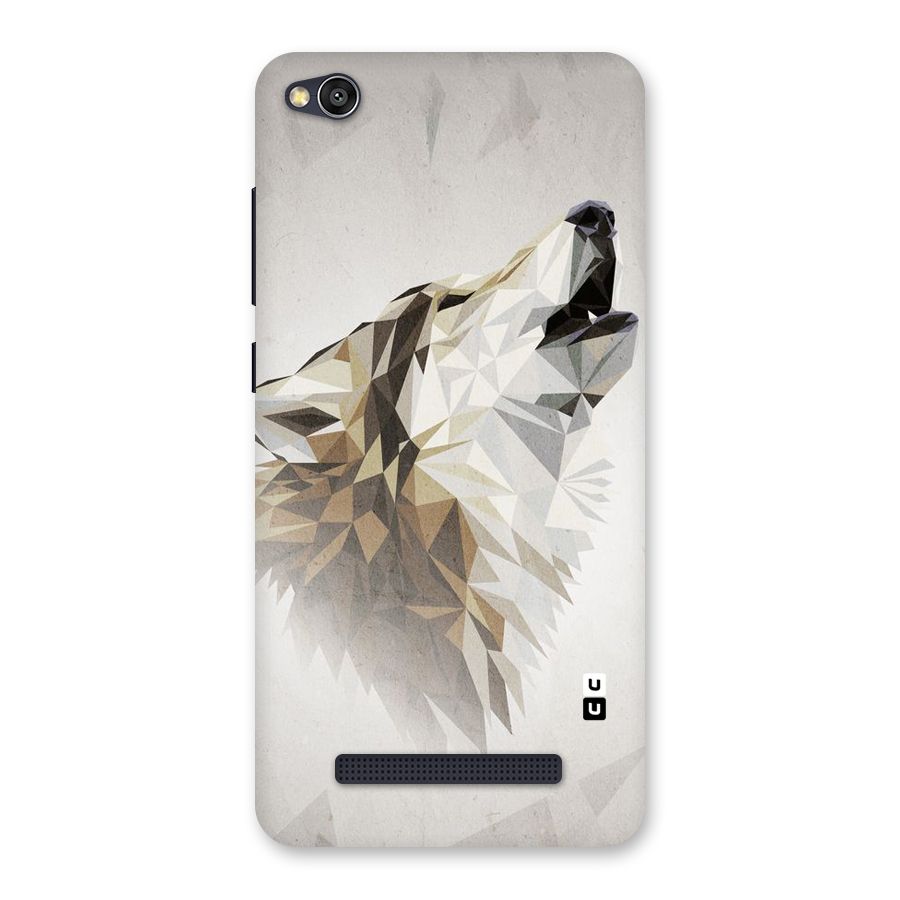 Diamond Wolf Back Case for Redmi 4A