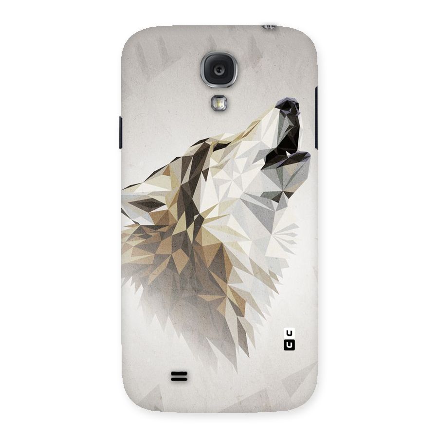 Diamond Wolf Back Case for Samsung Galaxy S4