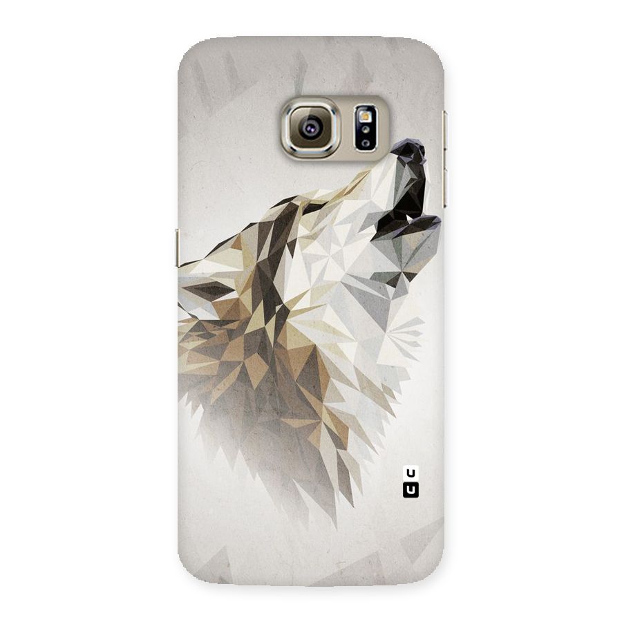 Diamond Wolf Back Case for Samsung Galaxy S6 Edge