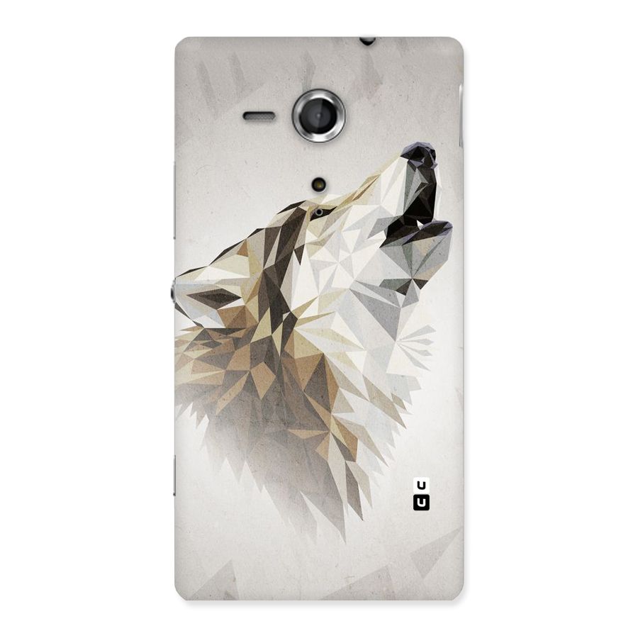 Diamond Wolf Back Case for Sony Xperia SP