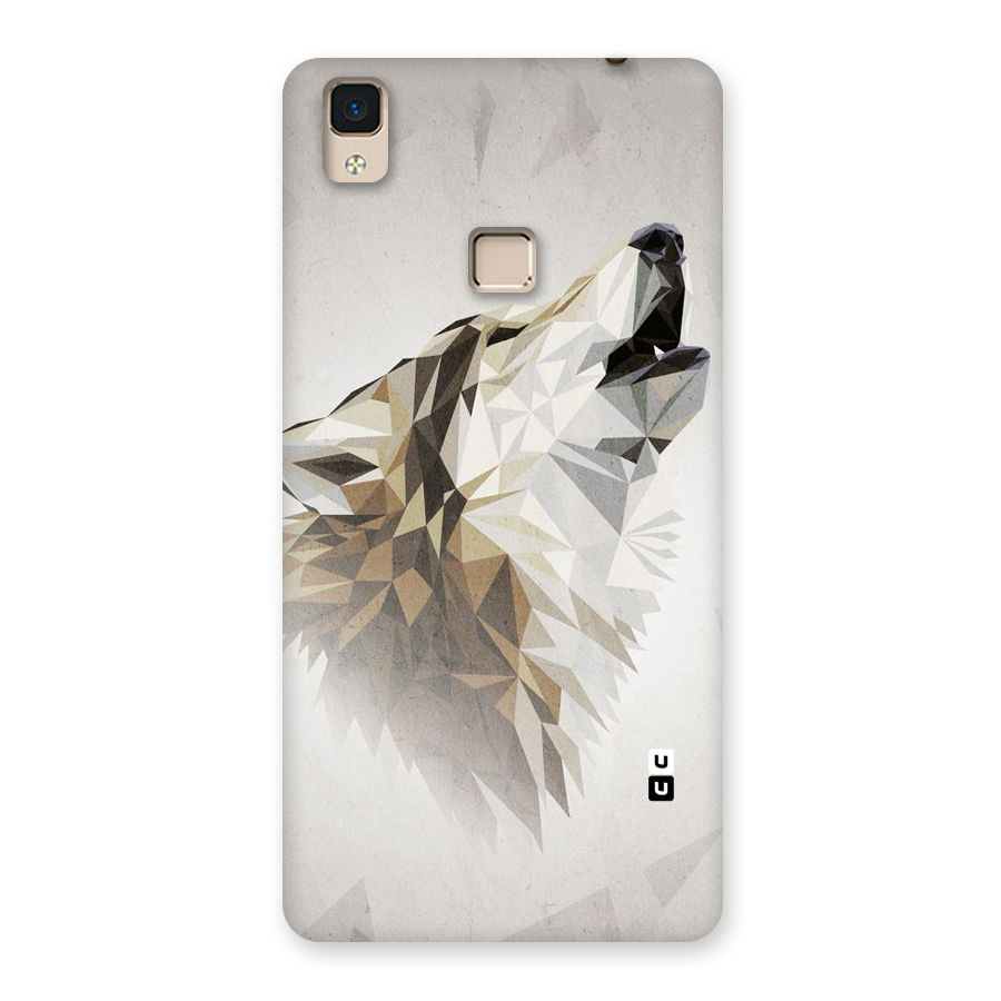 Diamond Wolf Back Case for V3 Max