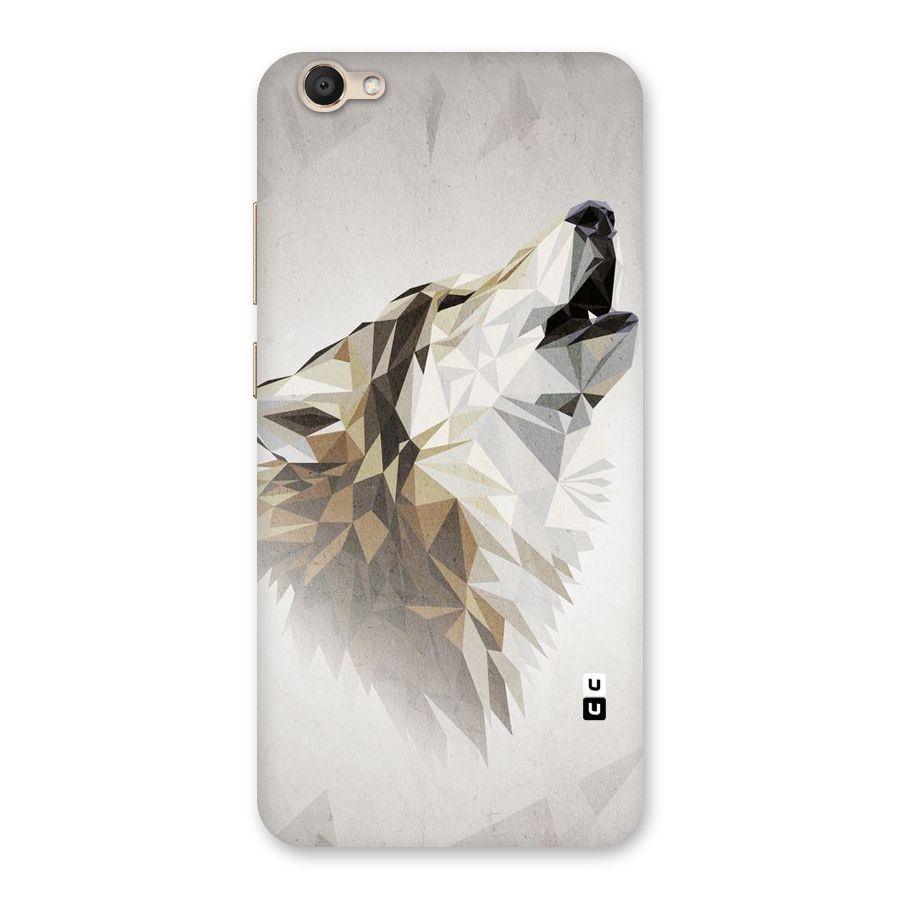 Diamond Wolf Back Case for Vivo V5