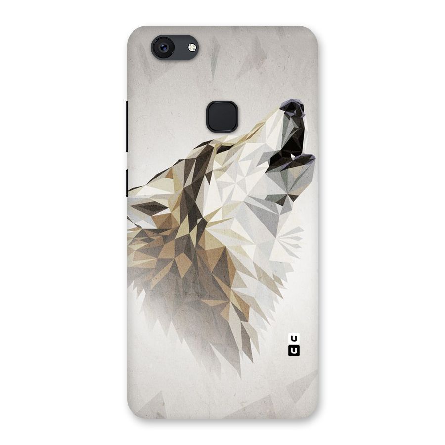 Diamond Wolf Back Case for Vivo V7 Plus