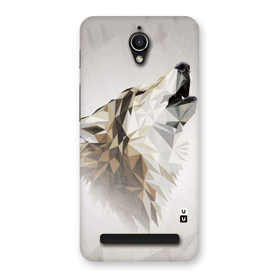 Diamond Wolf Back Case for Zenfone Go