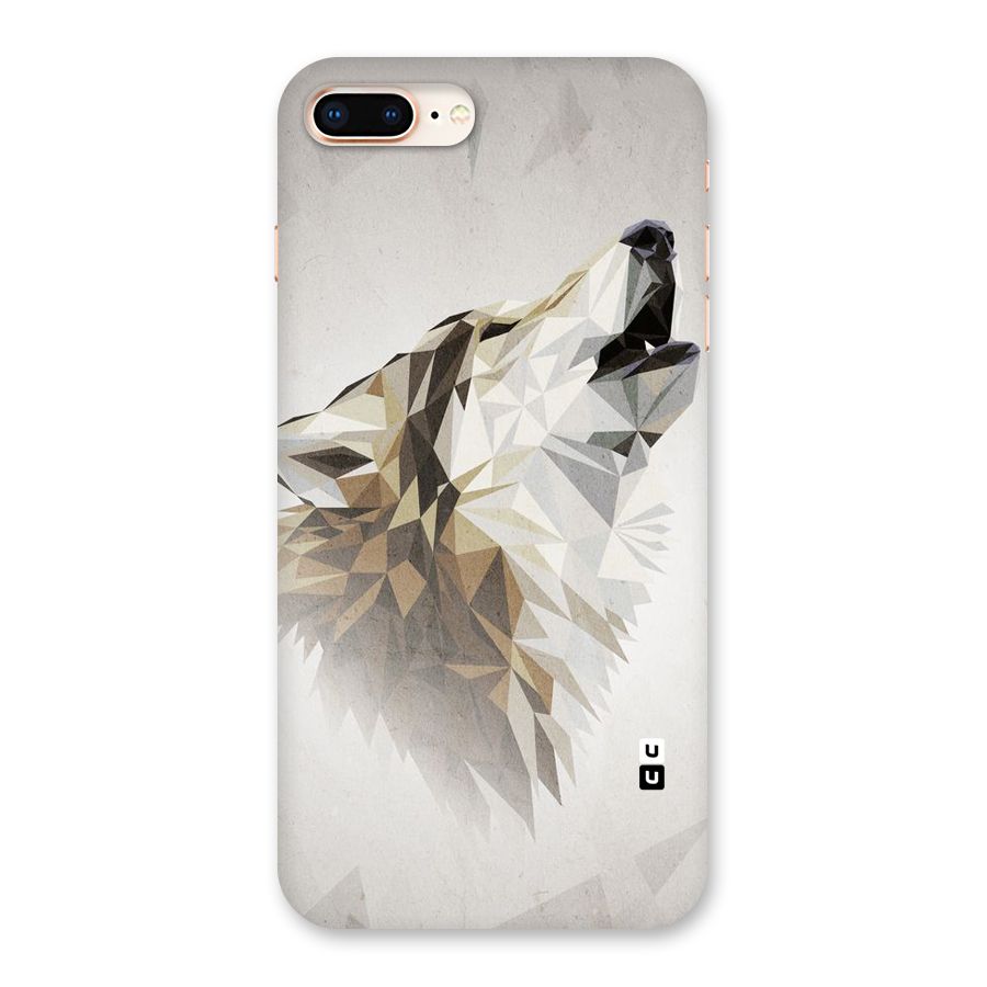 Diamond Wolf Back Case for iPhone 8 Plus