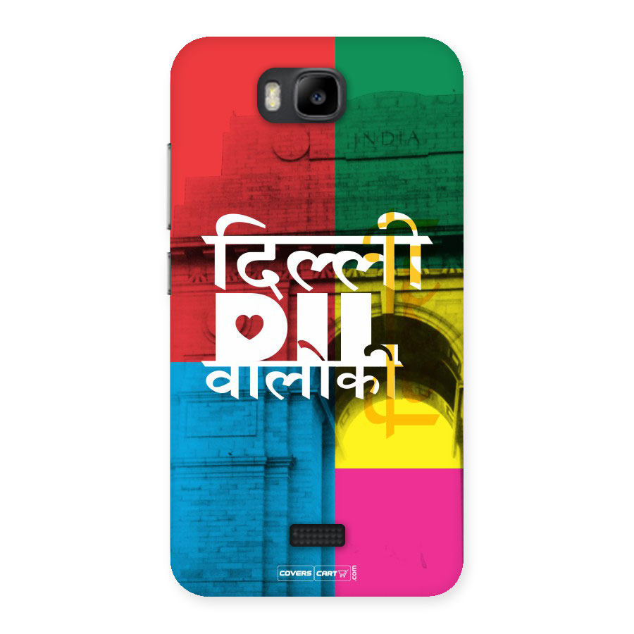 Delhi Citystyle Back Case for Honor Bee